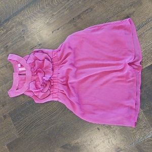 Girls pink dress